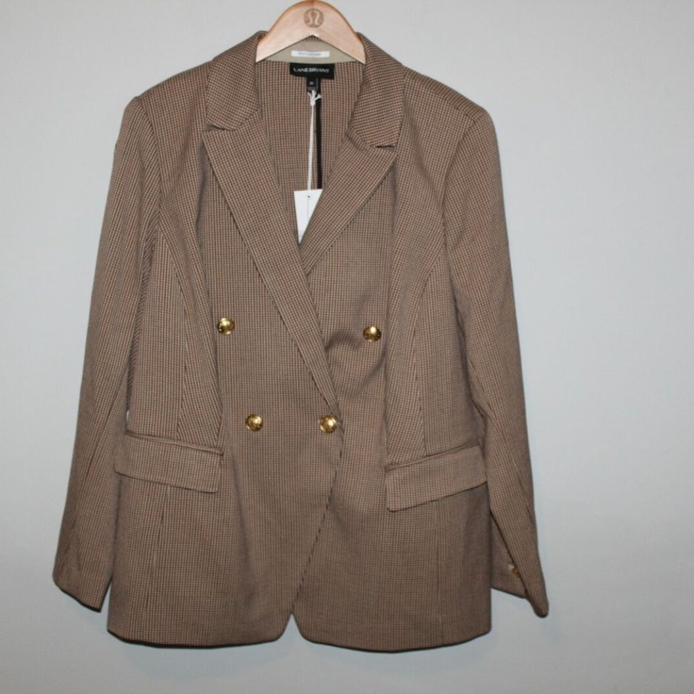 Lane Bryant The Bryant Blazer Work Jacket HW8641b - Picture 3 of 6